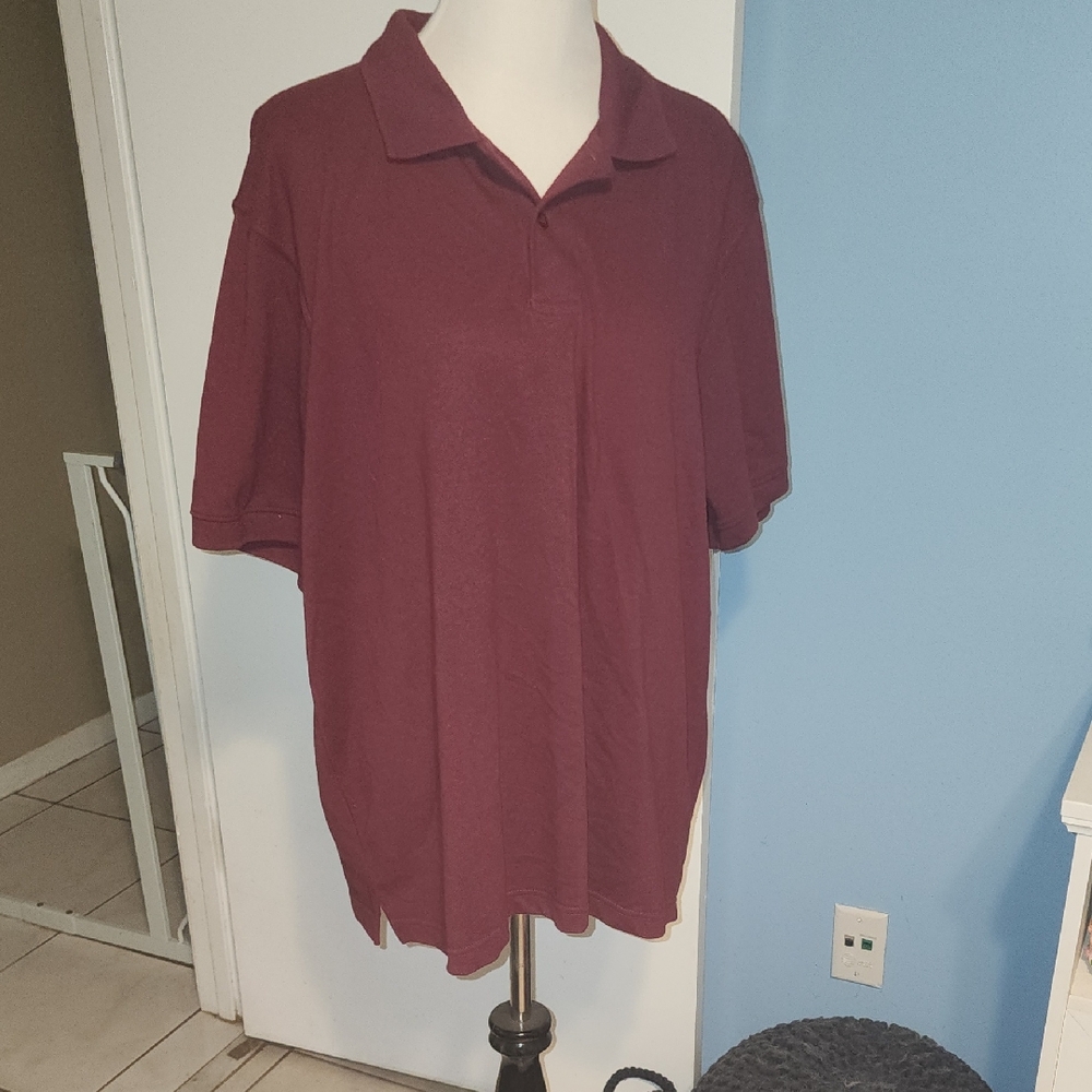 George Maroon Polo Shirt